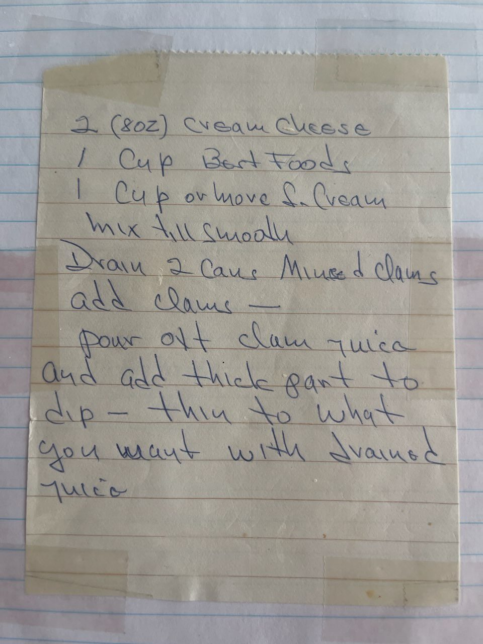 Clam Dip